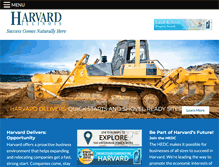 Tablet Screenshot of harvardedc.com